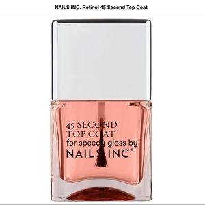 🆕 NAILS INC., Retinol 45 Second Top Coat